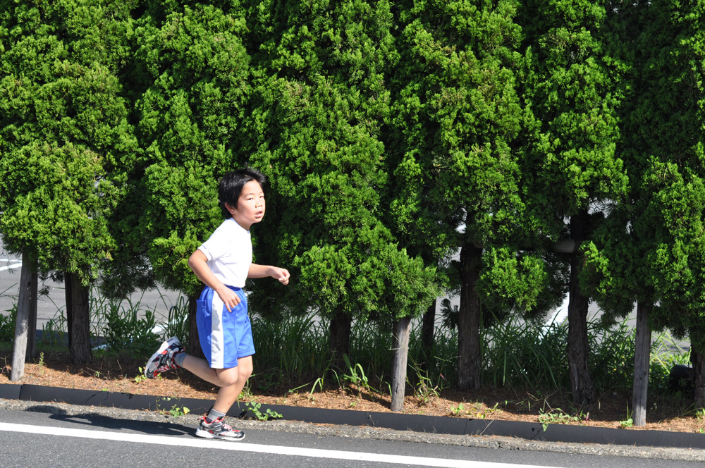 橘小・中学校マラソン大会