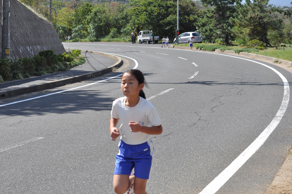 橘小・中学校マラソン大会