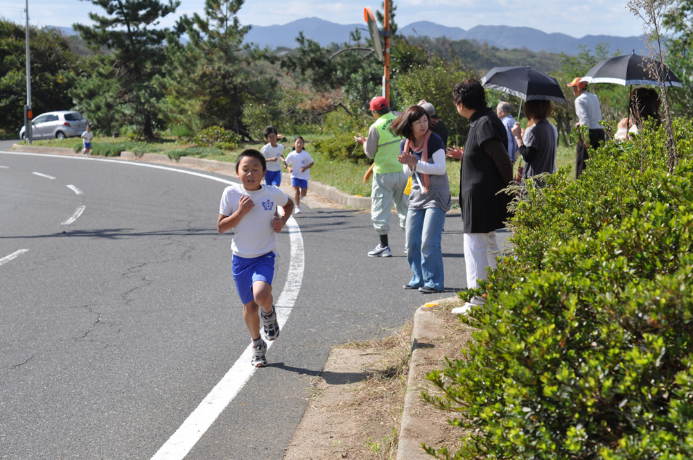 橘小・中学校マラソン大会
