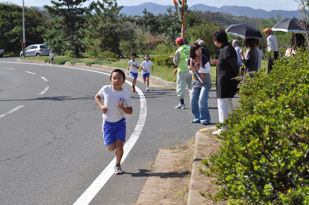 橘小・中学校マラソン大会