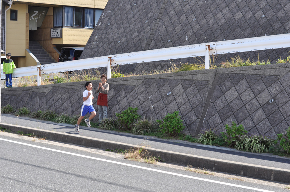 橘小・中学校マラソン大会