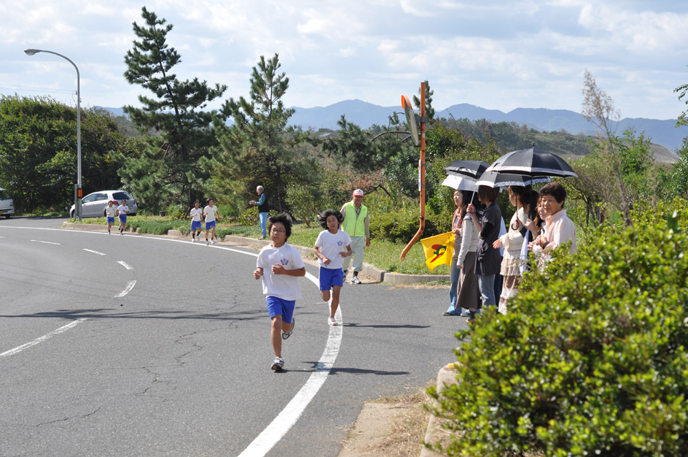橘小・中学校マラソン大会