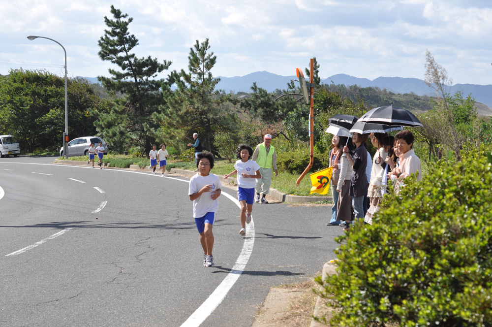 橘小・中学校マラソン大会