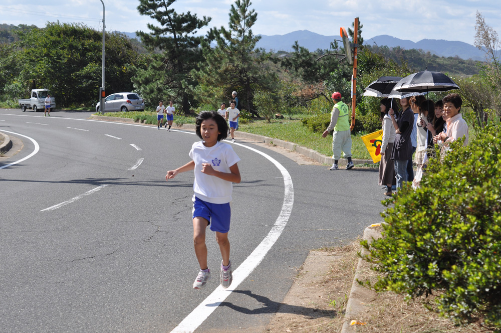 橘小・中学校マラソン大会
