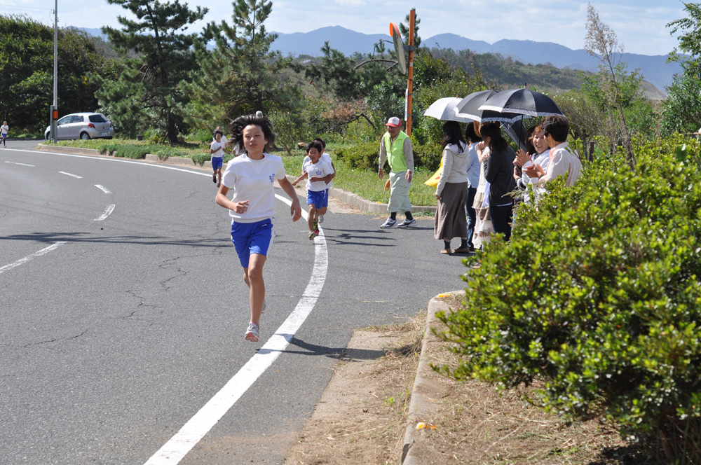 橘小・中学校マラソン大会