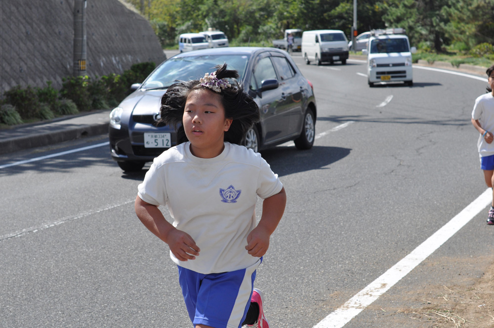 橘小・中学校マラソン大会
