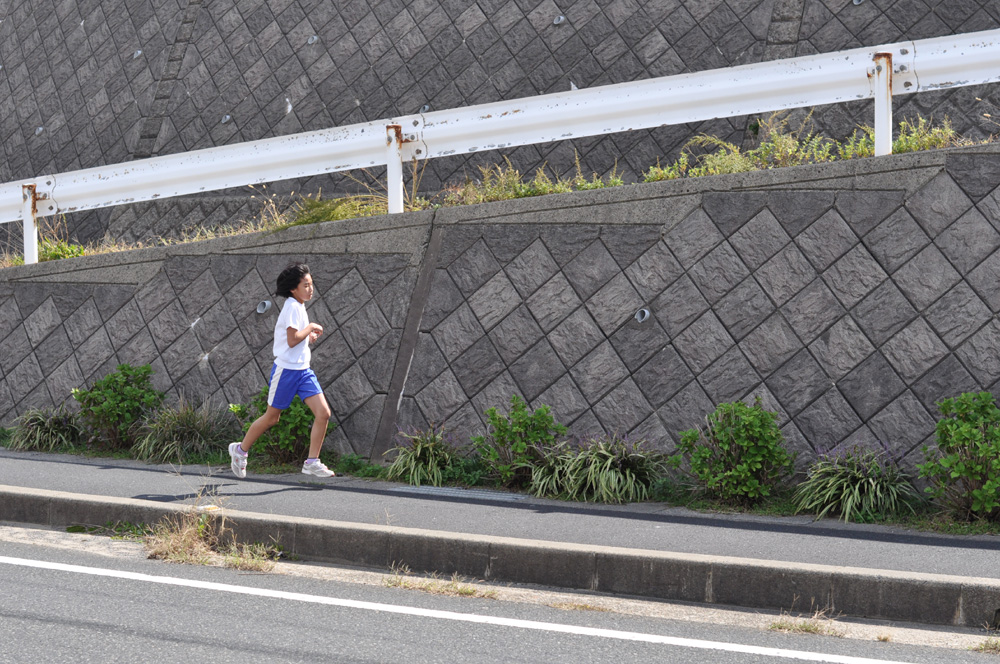 橘小・中学校マラソン大会