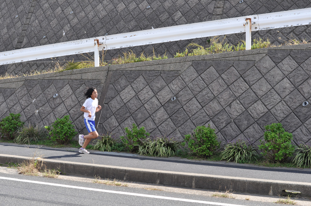 橘小・中学校マラソン大会