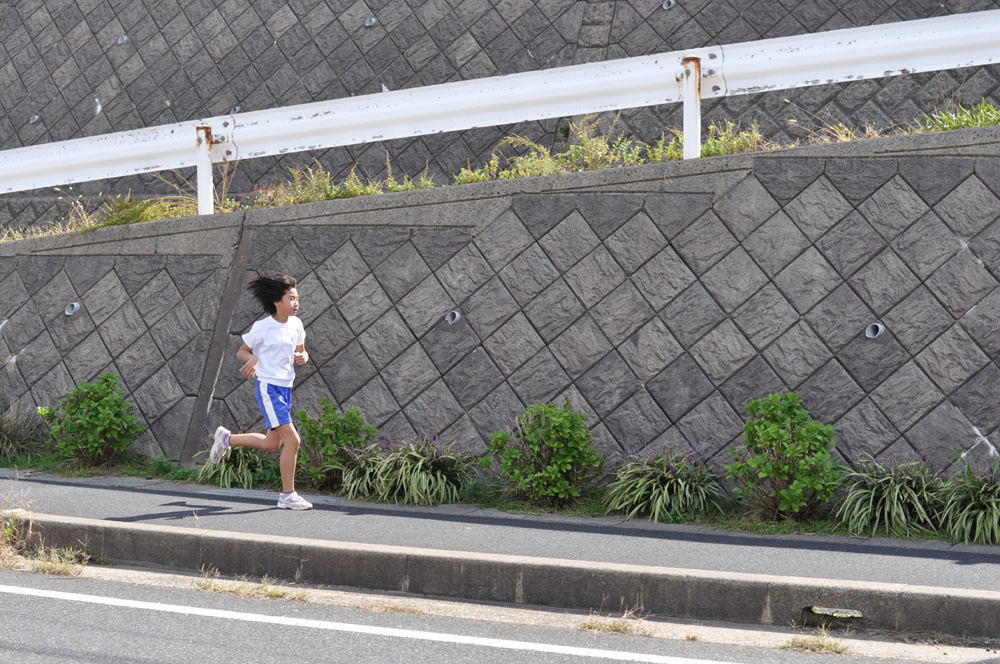 橘小・中学校マラソン大会