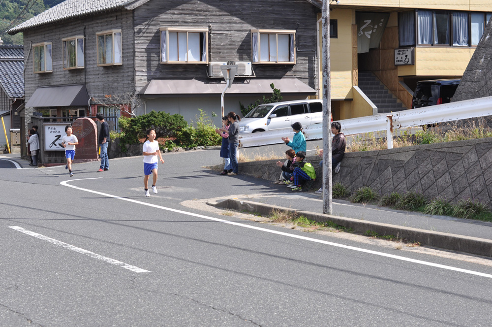 橘小・中学校マラソン大会