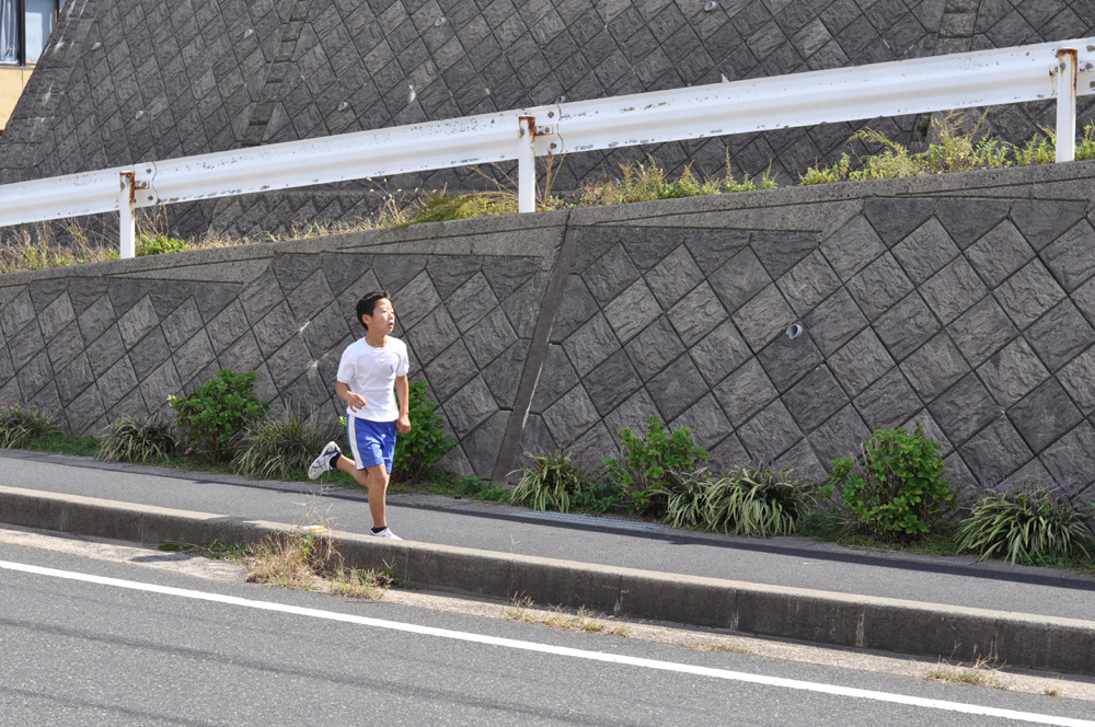 橘小・中学校マラソン大会