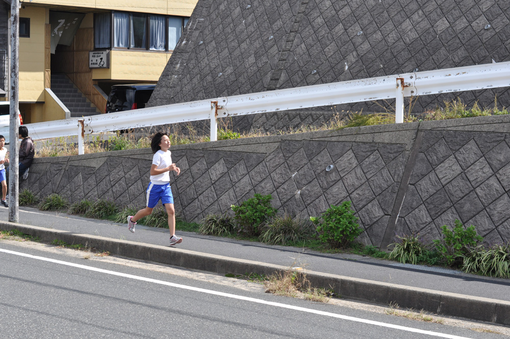 橘小・中学校マラソン大会