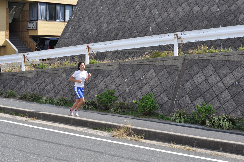橘小・中学校マラソン大会