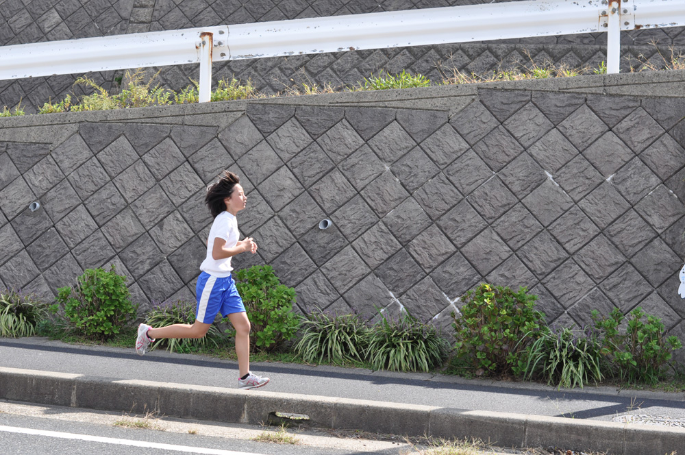 橘小・中学校マラソン大会
