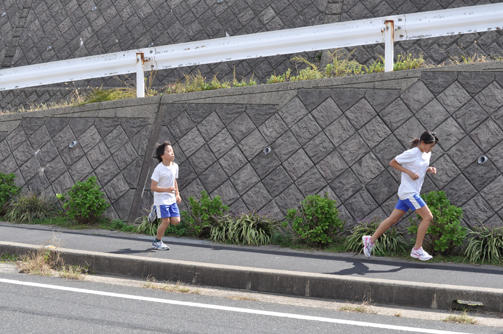 橘小・中学校マラソン大会