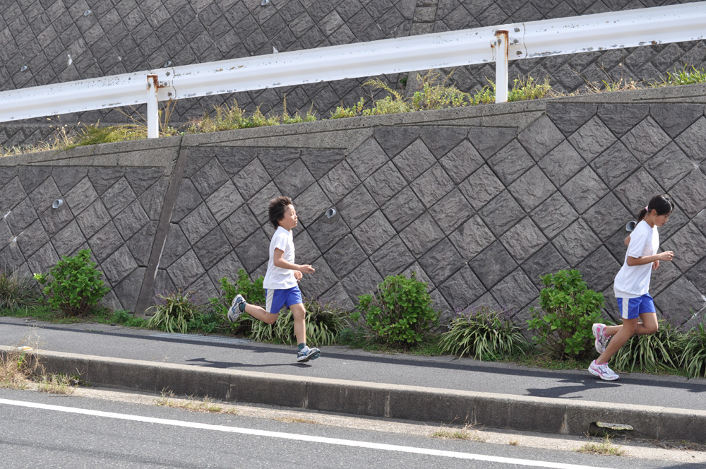 橘小・中学校マラソン大会