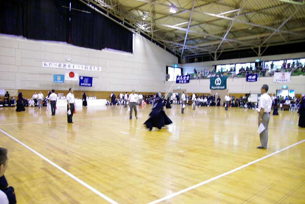 あやべ水無月まつり剣道大会